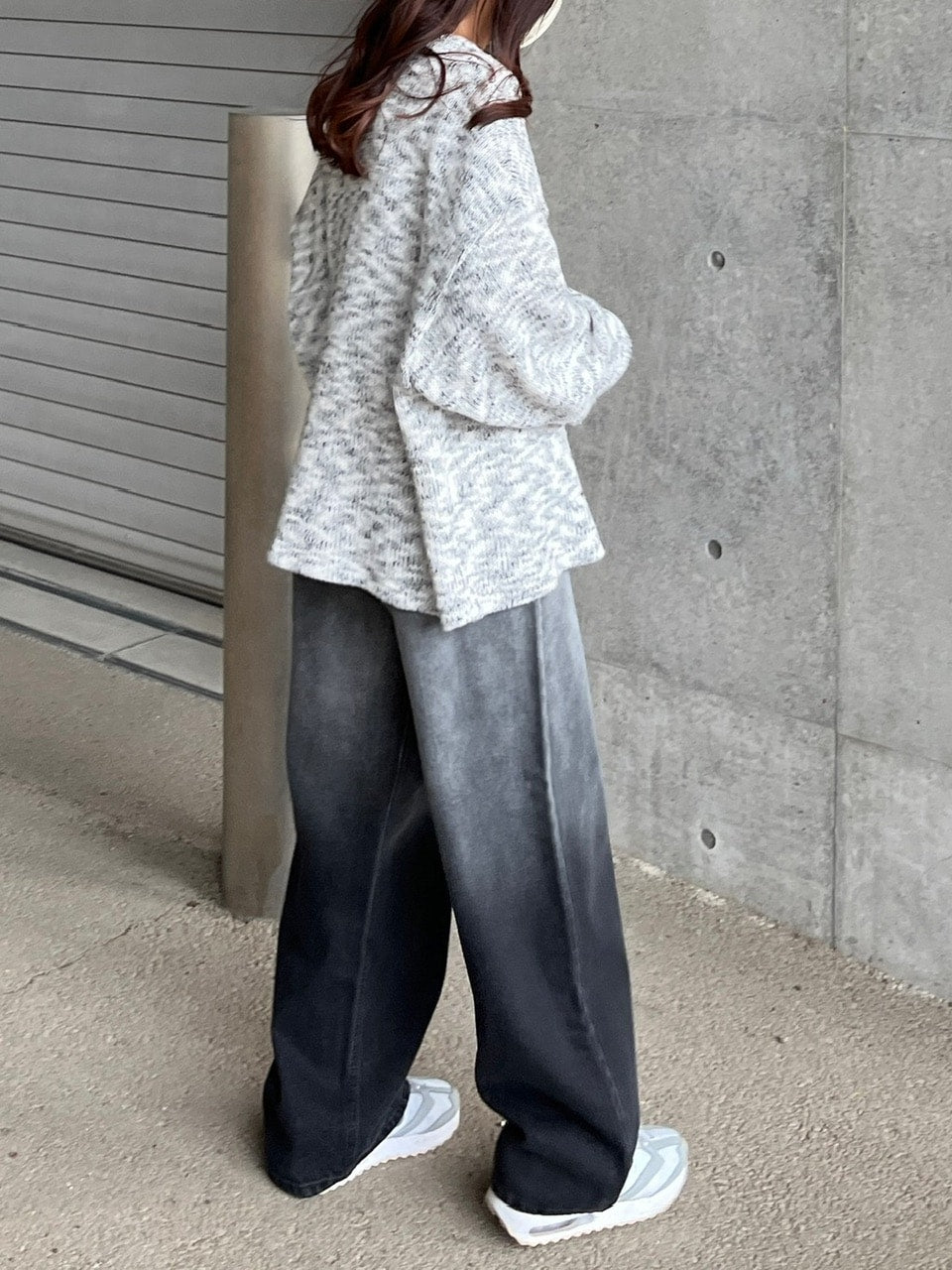 【youll】mix knit (2color)