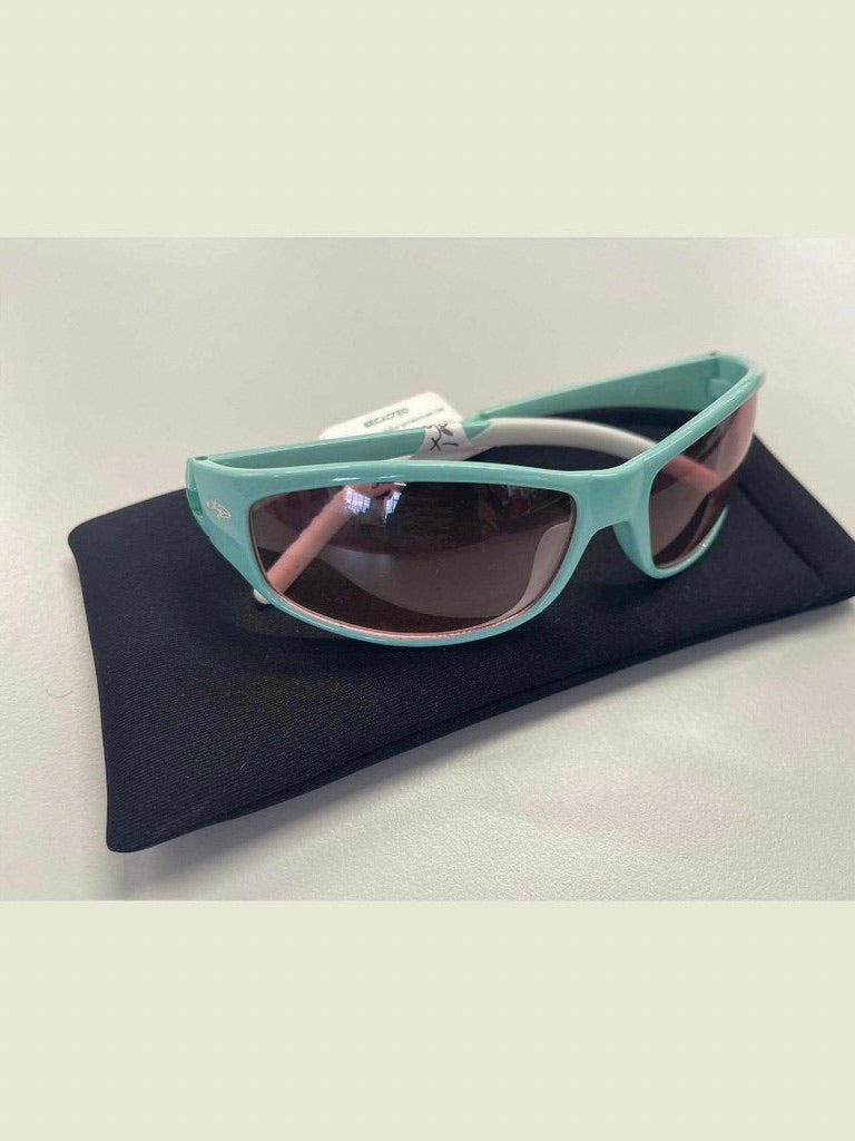 【Basic Pleasure Mode】WRAP SUNGLASSES WITH BERRY PINK LENS