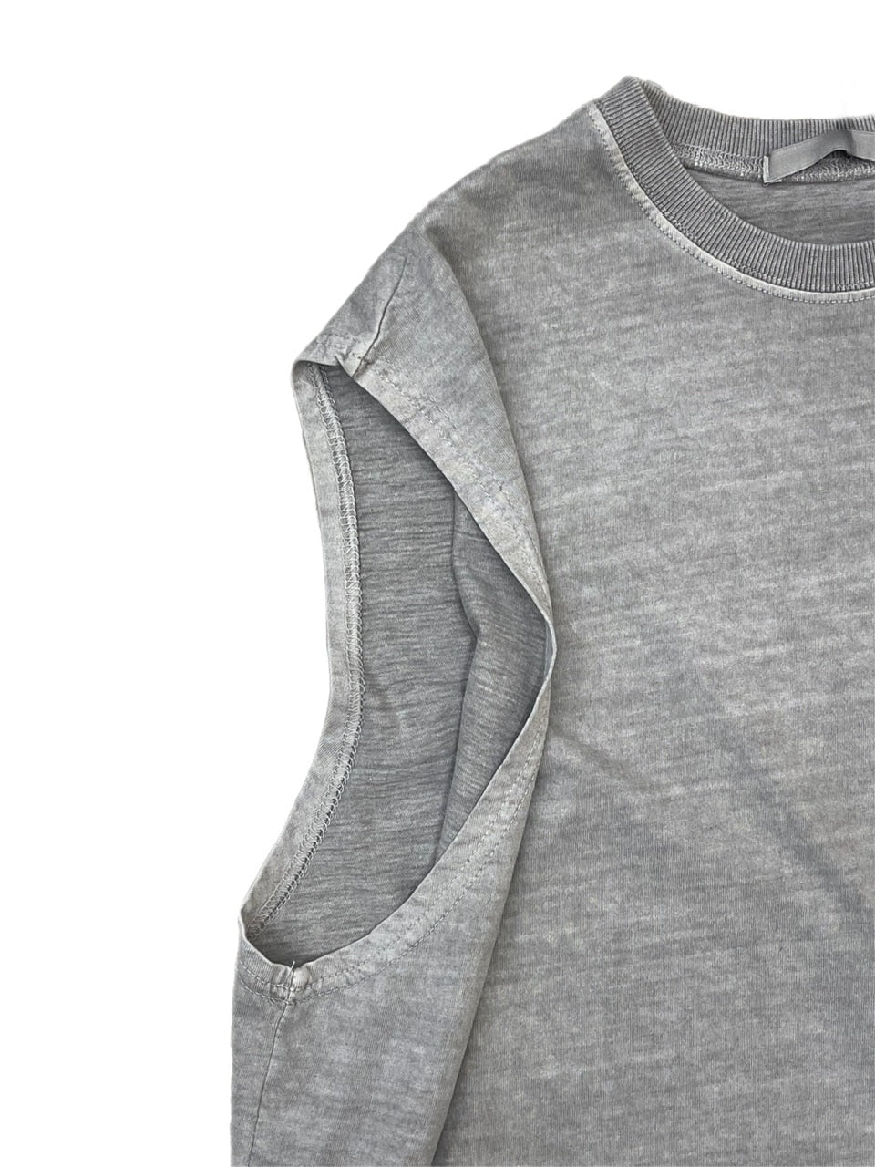 受注制【Chikashitsu +】basic cotton sleeveless (5color)