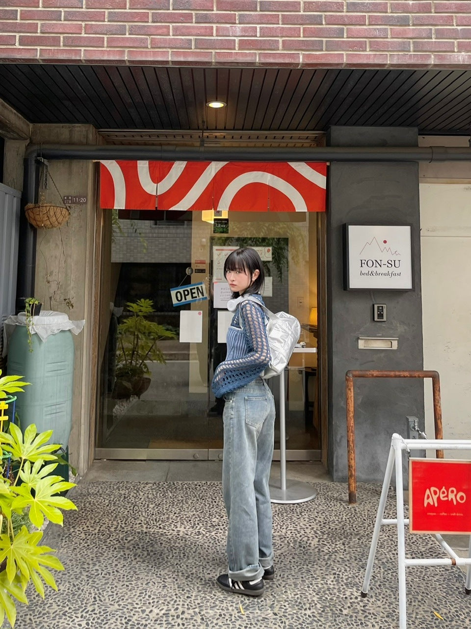 受注制【Chikashitsu + LADIES】boston bag (4color)