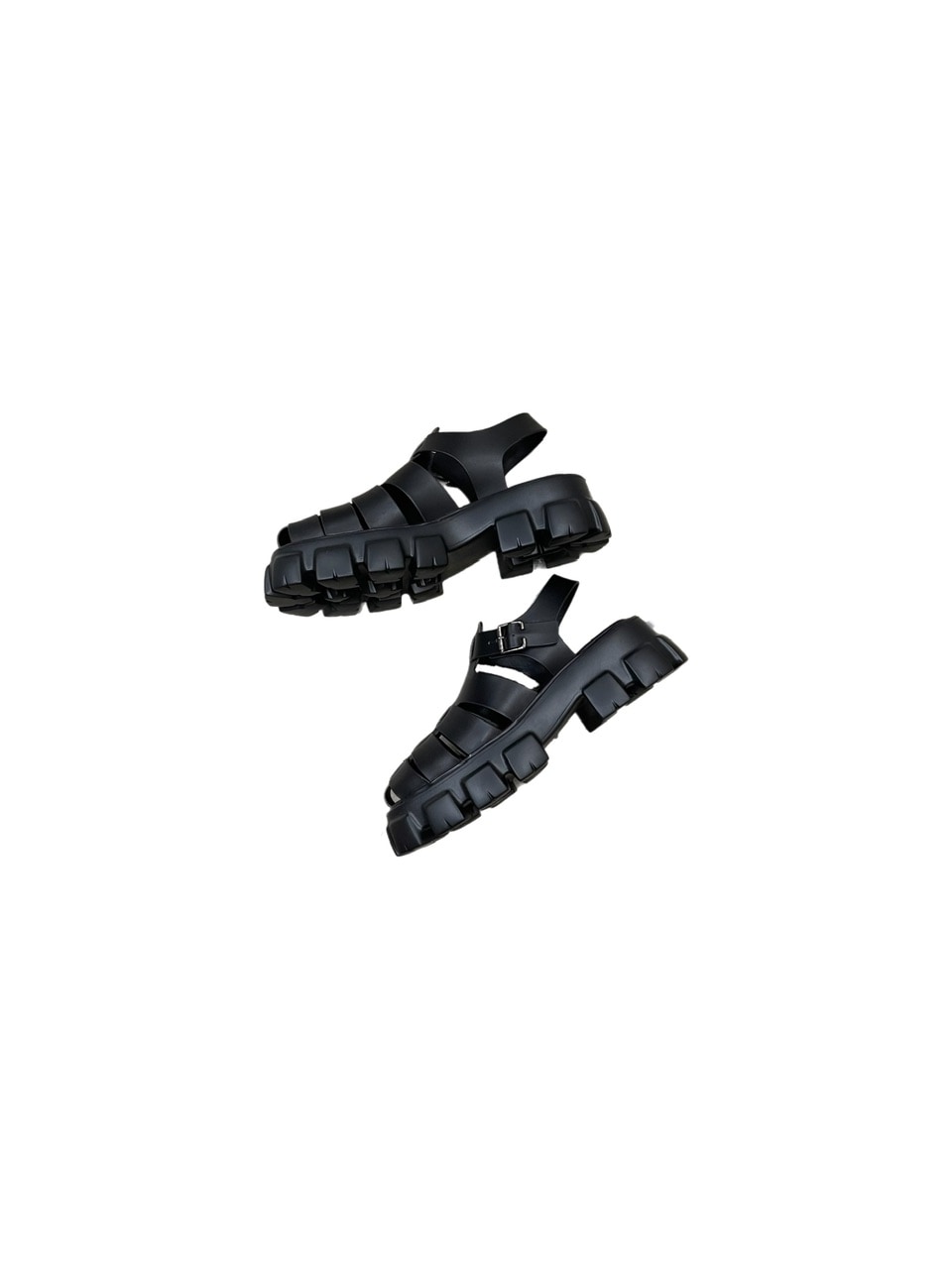 【Chikashitsu +】design sole gurkha sandal