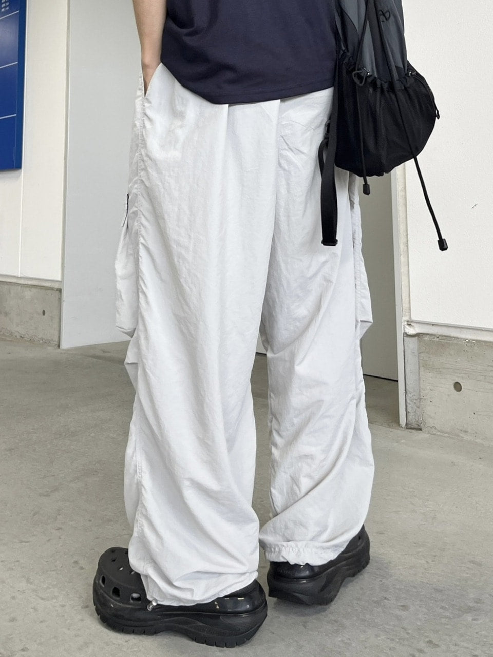 受注制【youll】pocket wide cargo pants (2color)