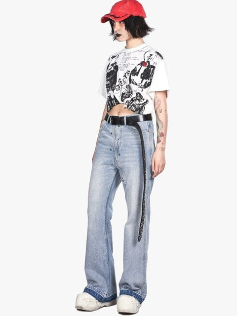 【F.V.V.O】FVVO Character Image Tee