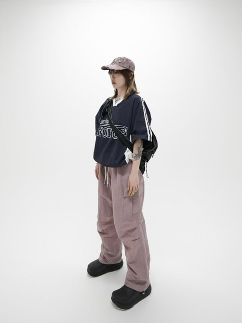 受注制【Never mind the XU】FORCE nylon tee (3color)