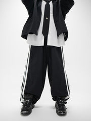 【Never mind the XU】set up side line track pants / 【ネバーマインドザエックスユー】セットアップサイドライントラックパンツ
