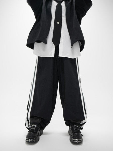 【Never mind the XU】set up side line track pants / 【ネバーマインドザエックスユー】セットアップサイドライントラックパンツ