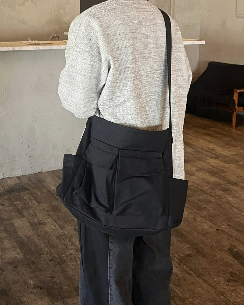 受注制【youll】pocket shoulder bag (2color)