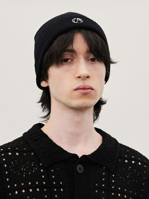 【RE:ON STUDIO】REON LOGO COTTON BEANIE