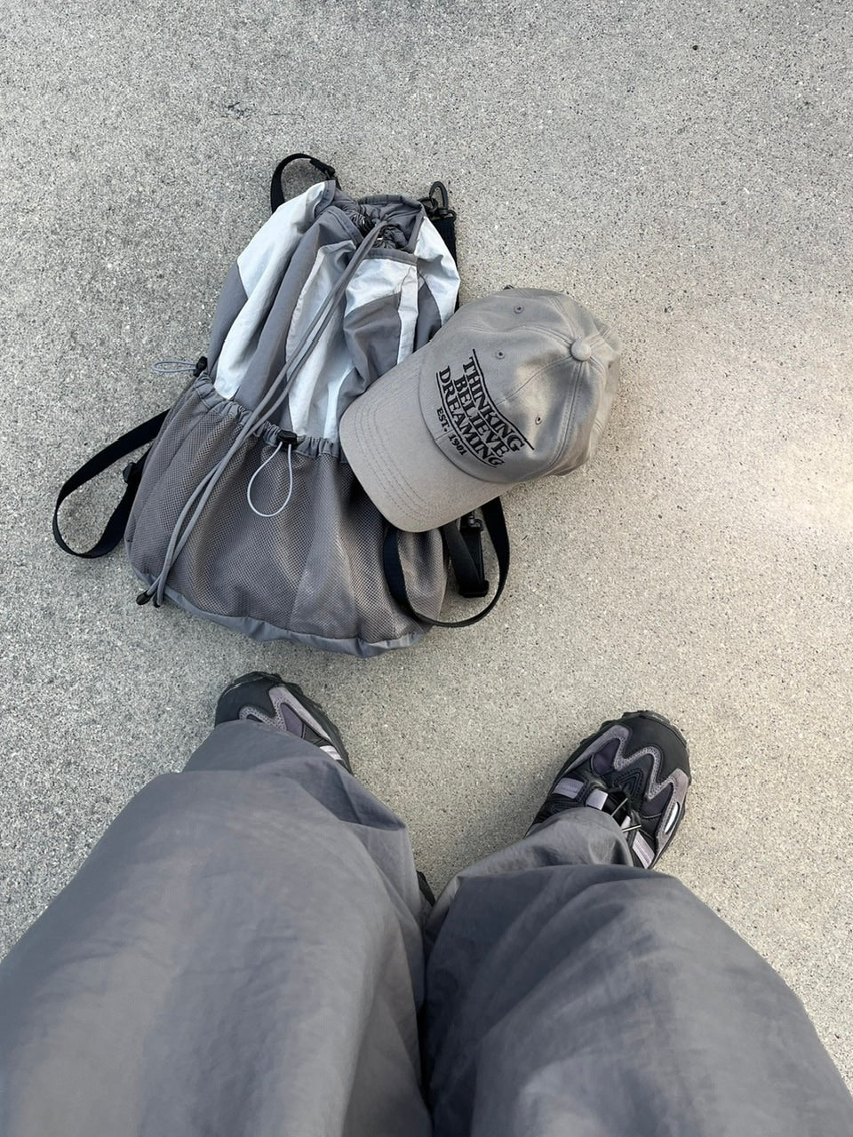 受注制【youll】logo cap (2color)