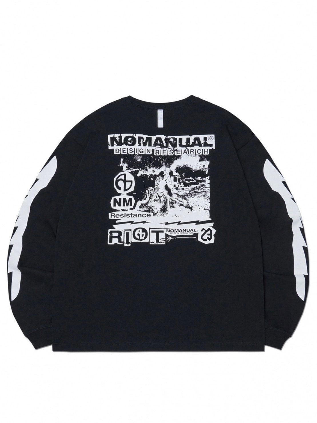 【NOMANUAL】RIOT LONG SLEEVE TEE
