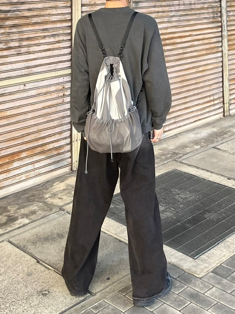 受注制【youll】bi-color backpack (2color)