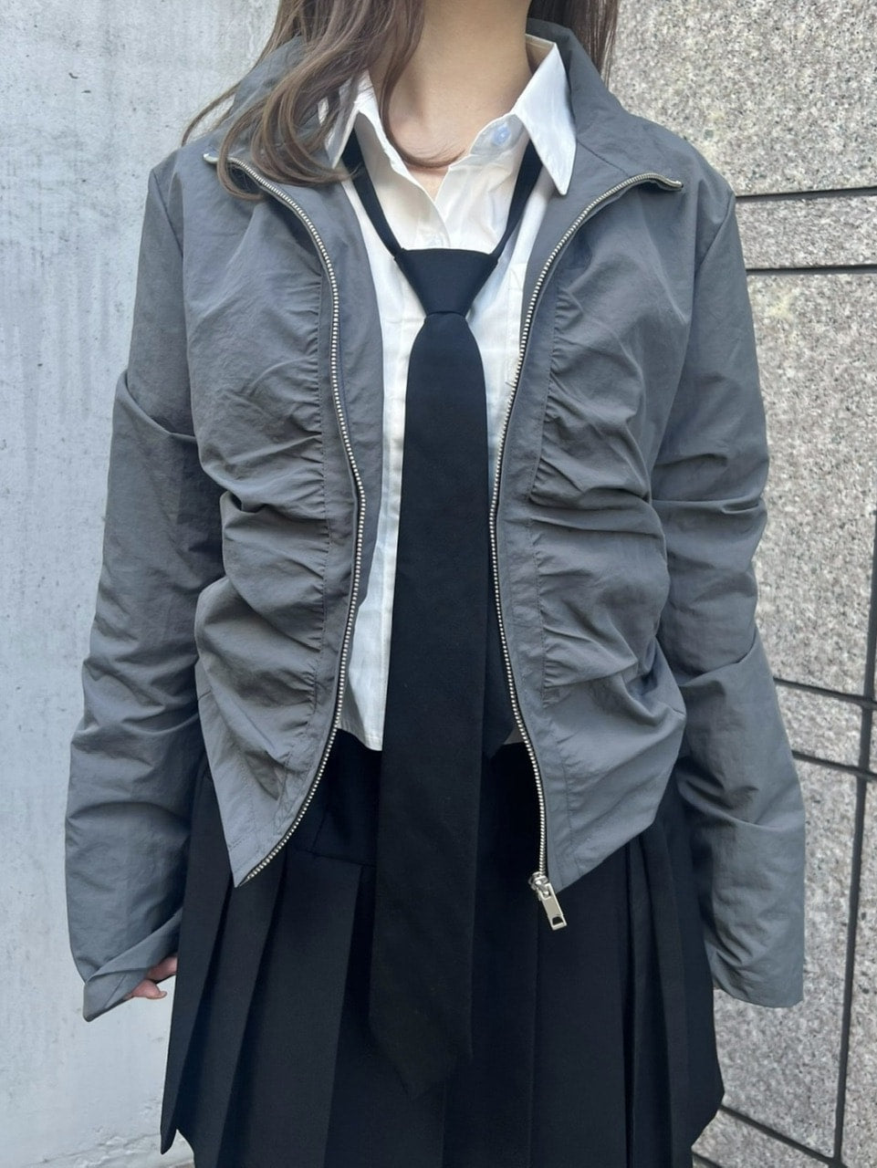 受注制【nmtc +】simple necktie (2color)