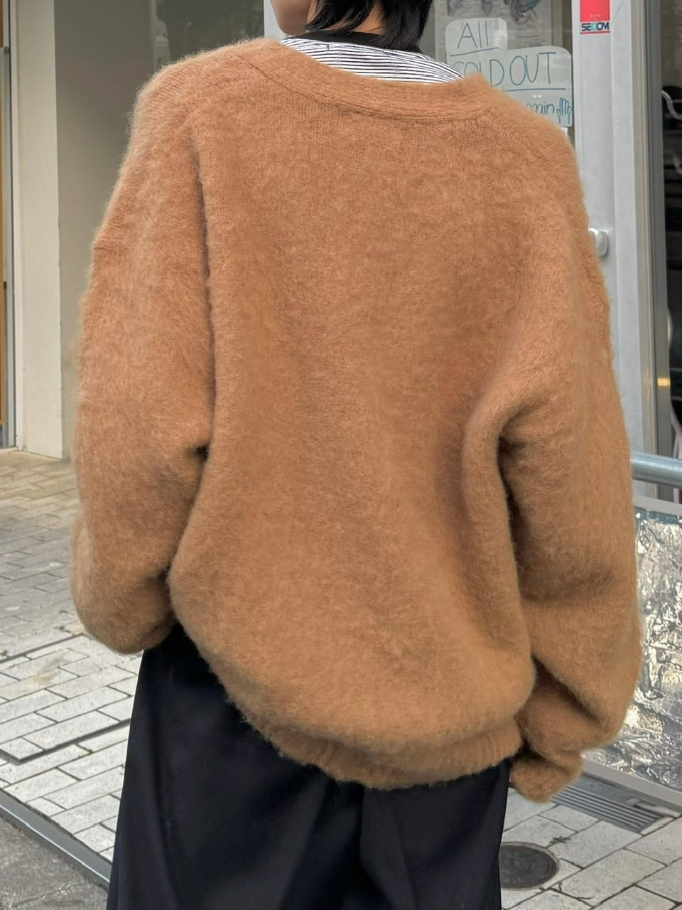 【Chikashitsu +】wool cardigan (4color)