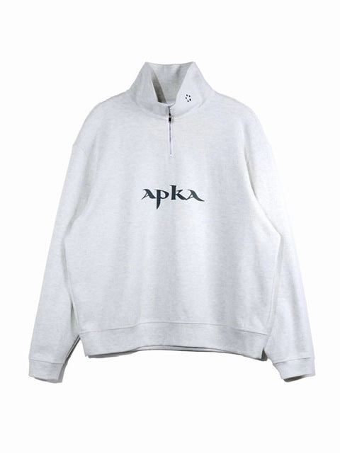 【ARCH by ROARINGWILD】HALF ZIPPER LOGO SWEATERSHIRT