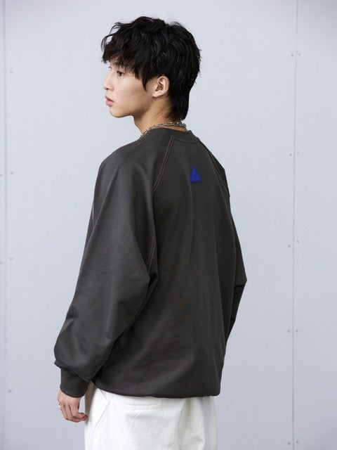 【ARCH by ROARINGWILD】STITCH PATCHWORK SWEATERSHIRT