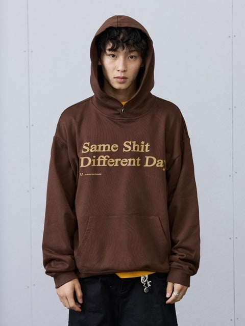【ARCH by ROARINGWILD】SLOGAN LOOSEFIT HOODIE