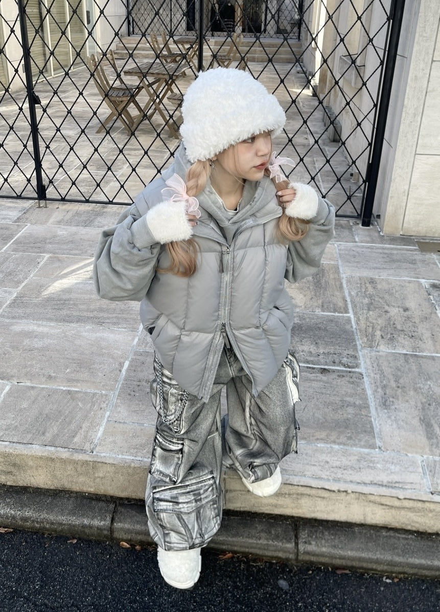 受注制【nmtc +】hairy beanie (3color)