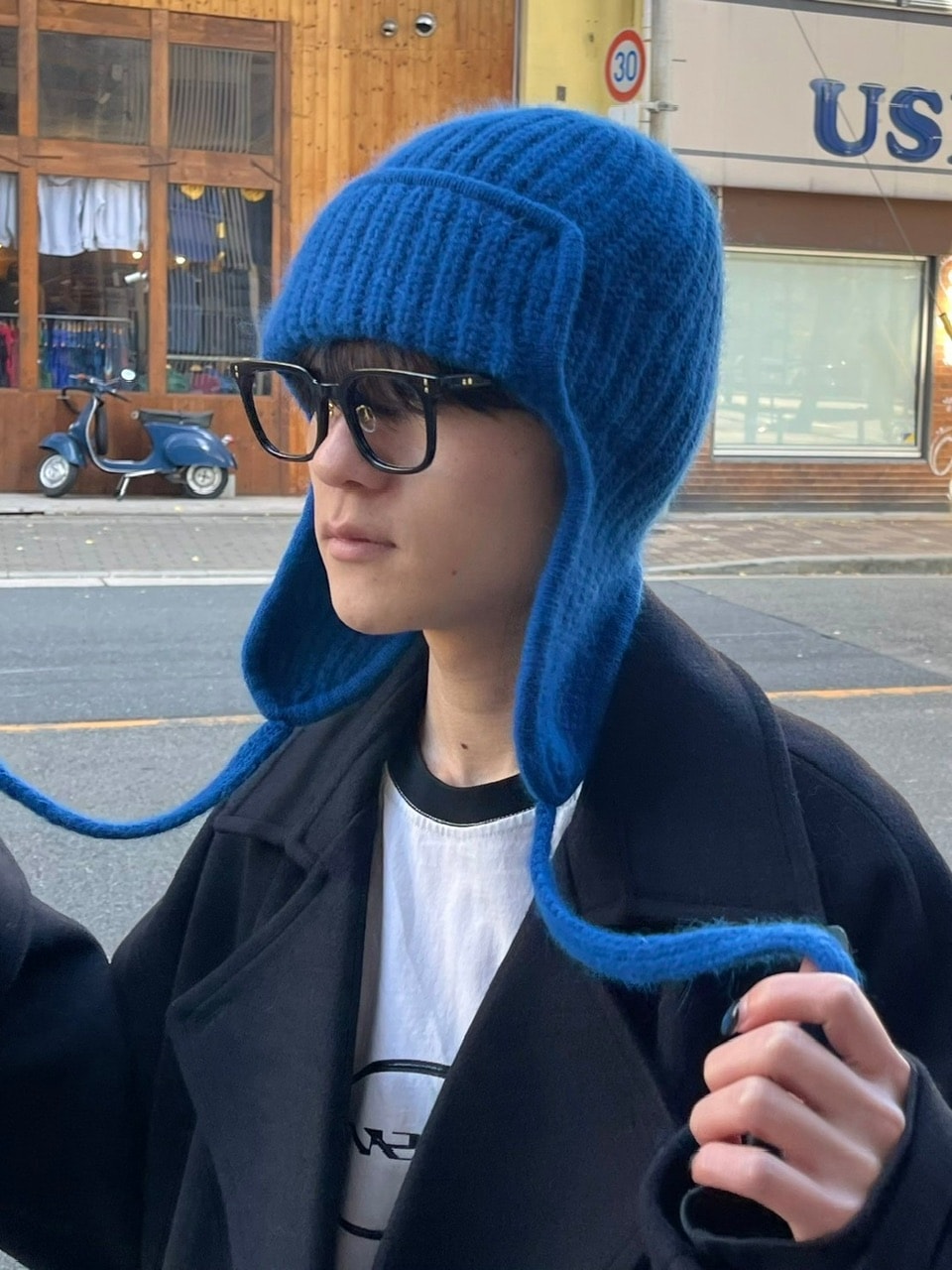 受注制【Chikashitsu +】flight knit cap (5color)