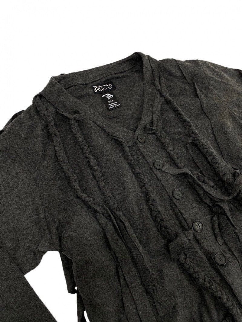 【ASSEMBLE STATION×KLF AIRLINE】TWIST ANGORA CARDIGAN