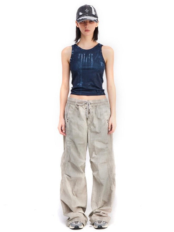 【BLR BLUER】BLR Printed Sleeveless