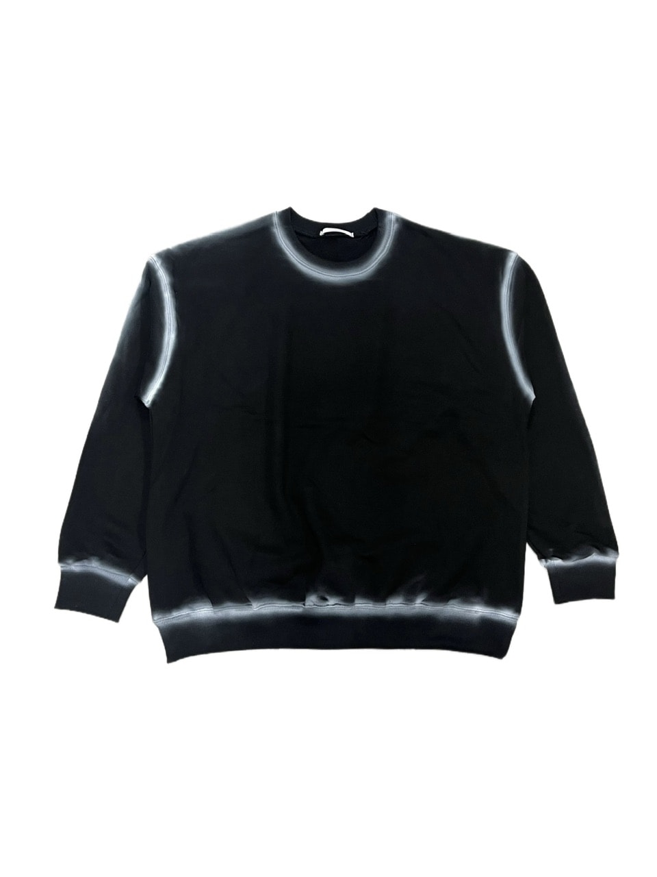 受注制【Never mind the XU】painted mtm (2color) / 【ネバーマインドザエックスユー】ペイントプリント長袖スウェット