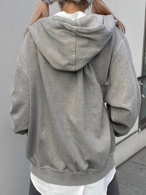 受注制【nmtc +】double zip up hoodie (2color)