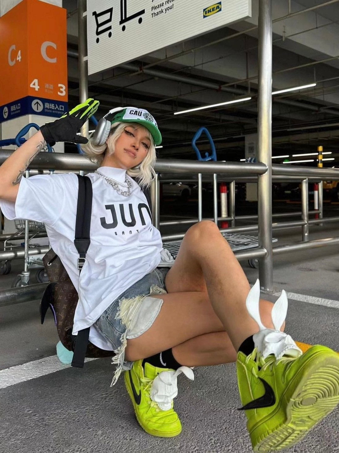 【BBIMP】BUNNY SKULL LACE