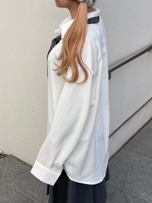 受注制【nmtc +】loose fit simple shirt