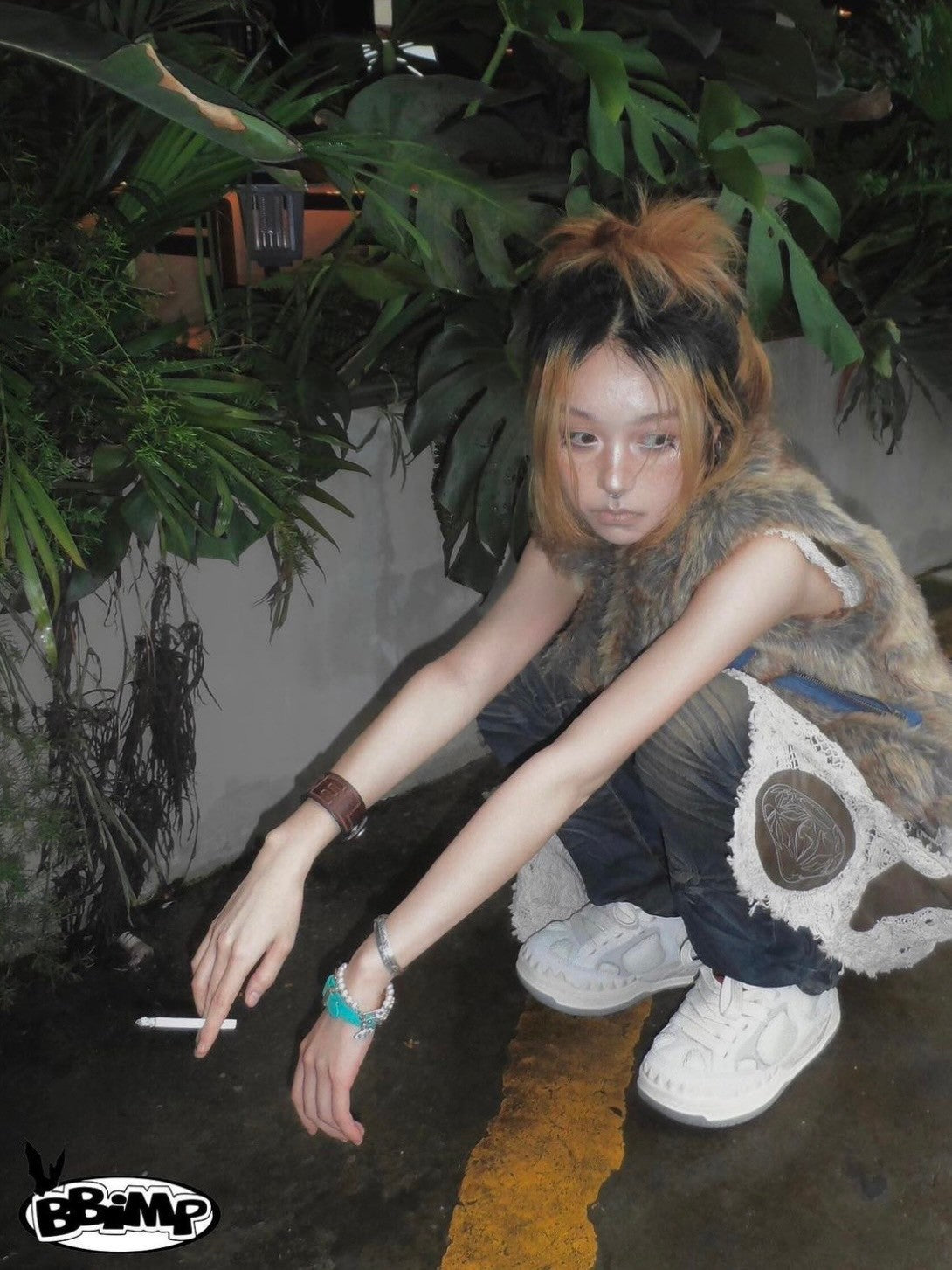 【BBIMP】BBIMP DINOSAUR FOSSIL SNEAKERS