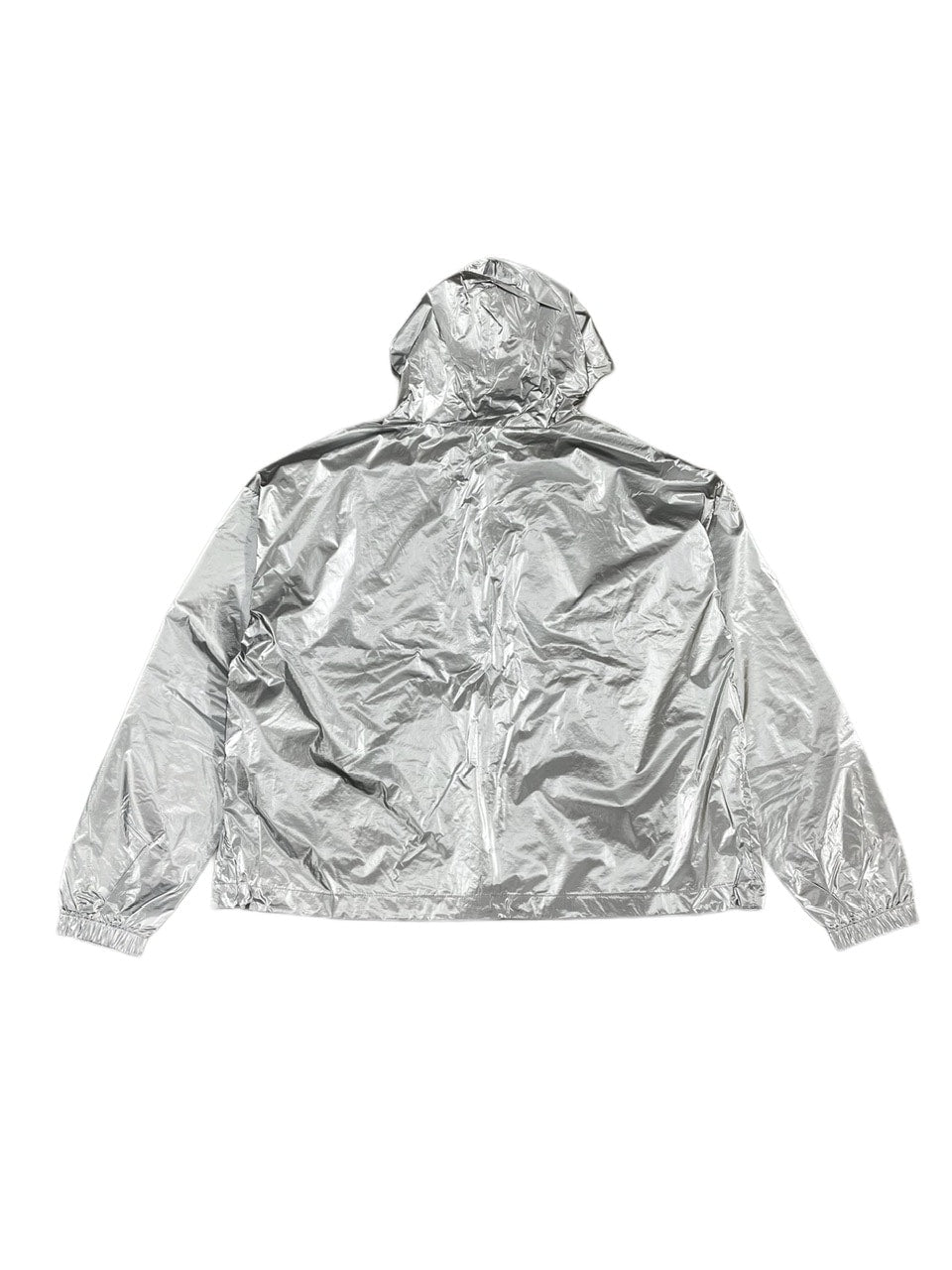 受注制【Never mind the XU】metallic hood jacket (2color)