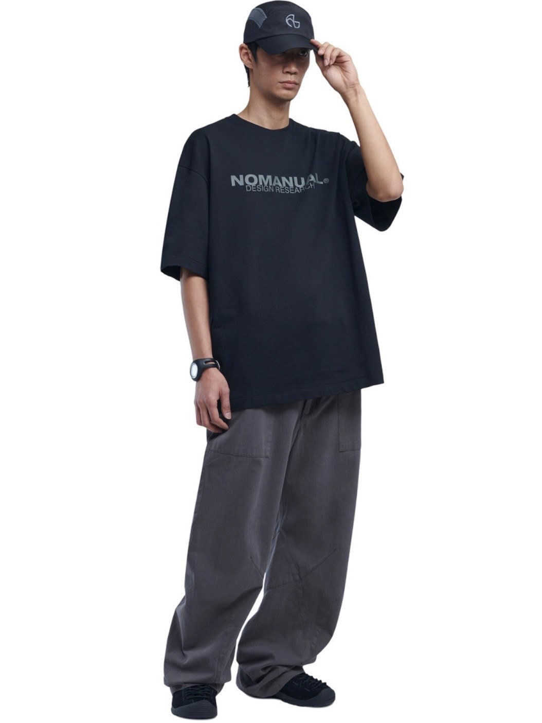 【NOMANUAL】3D CURVED PANTS