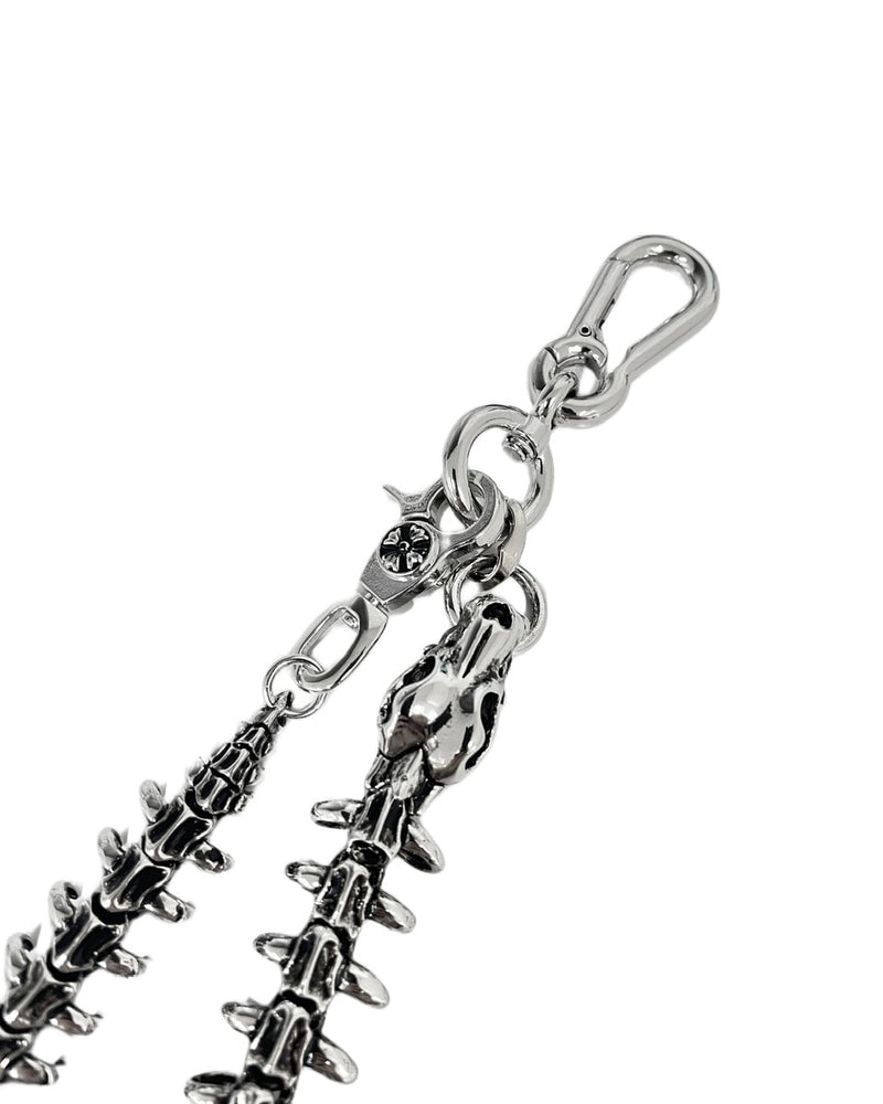 受注制【Never mind the XU】bone wallet chain