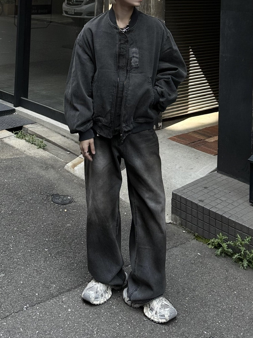 大阪店WEB限定受注制【Chikashitsu +】pigment MA-1 blouson
