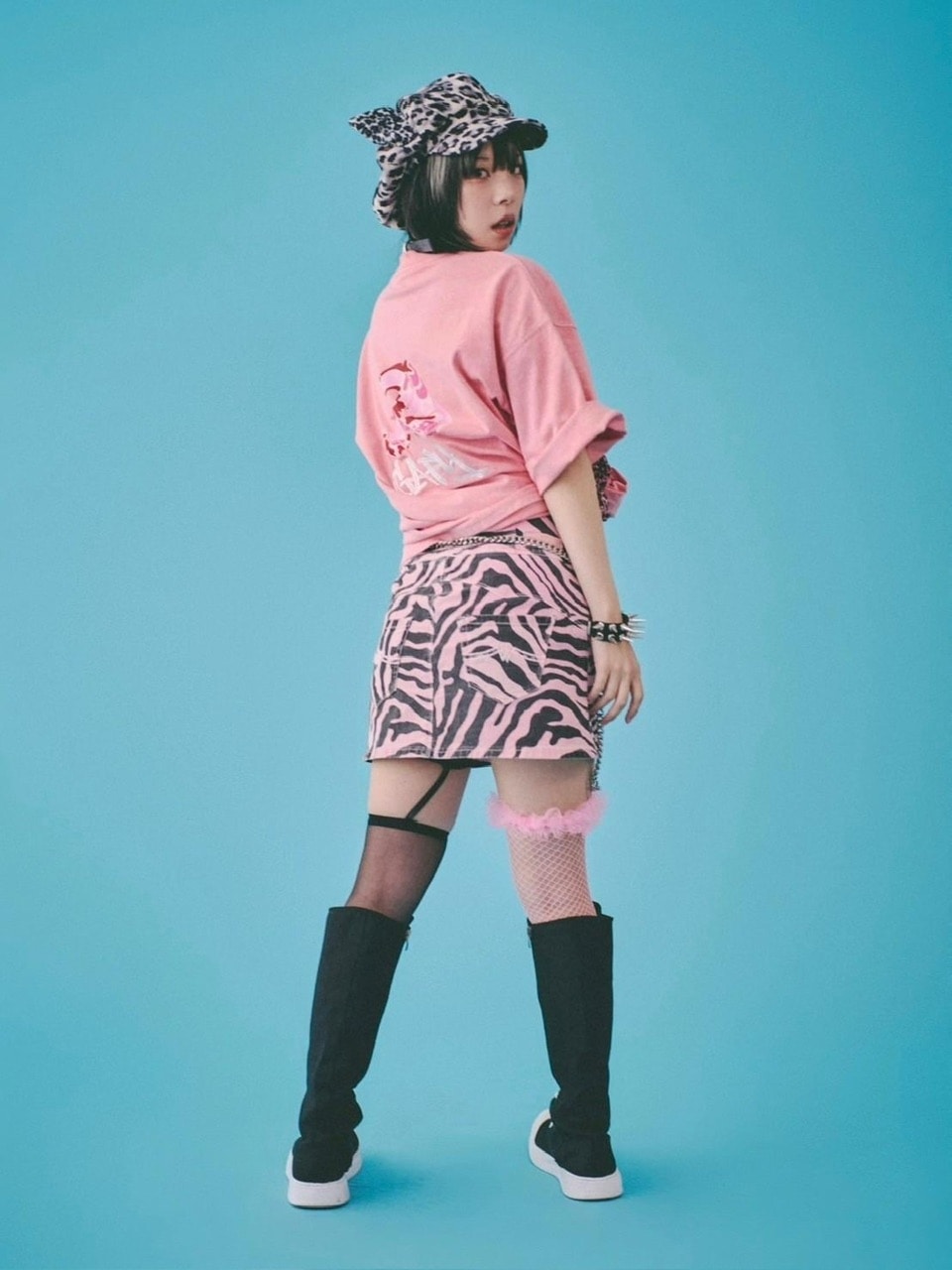 【GALFY】ガルフィーカモボックスロゴTee