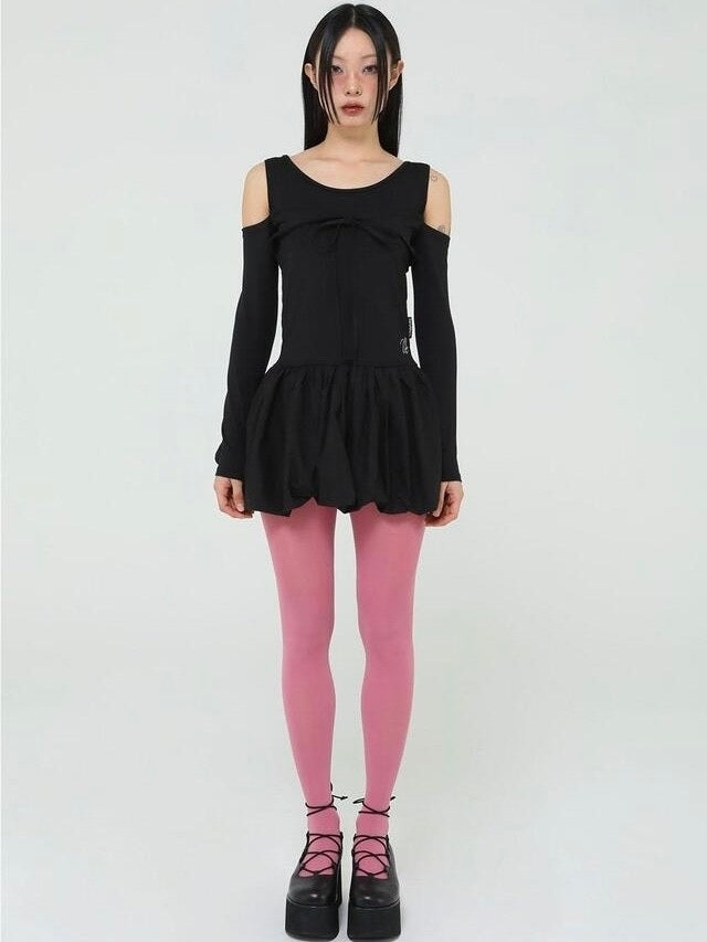 【Uglyshadow】RIBBON PUMPKIN DRESS