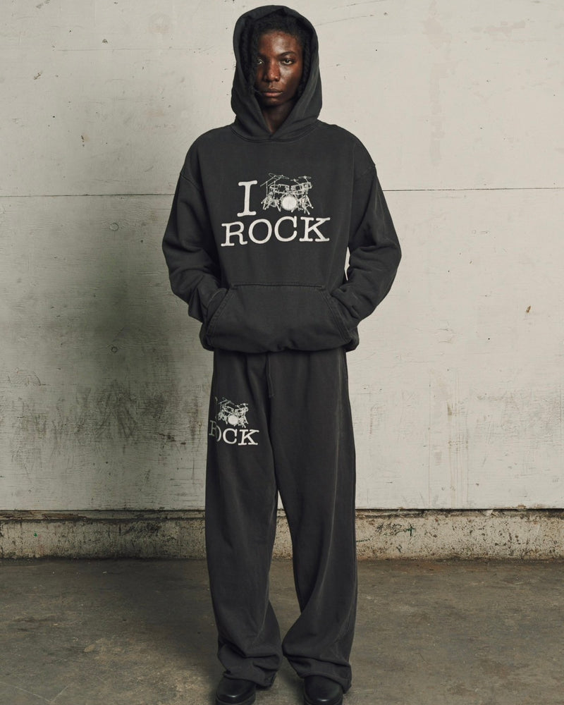 【BASKETCASE】IROCK hoodie / 【バスケットケース】アイロックロゴ長袖パーカー
