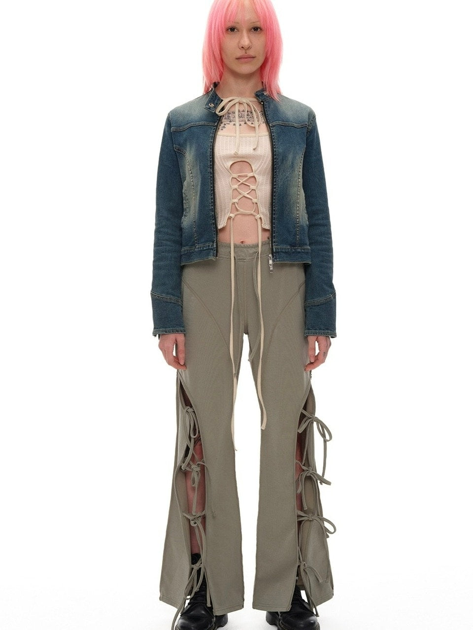 【YOUTHBATH】STRING BANDING PANTS