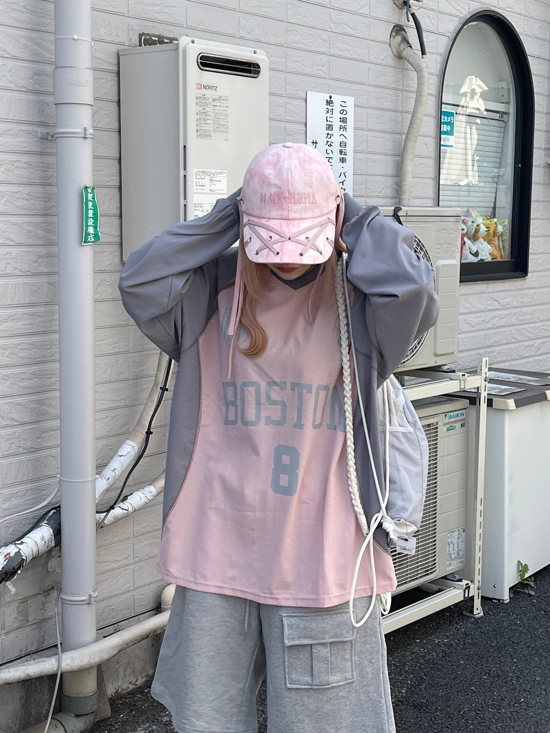 受注制【nmtc +】sports raglan long sleeve tee