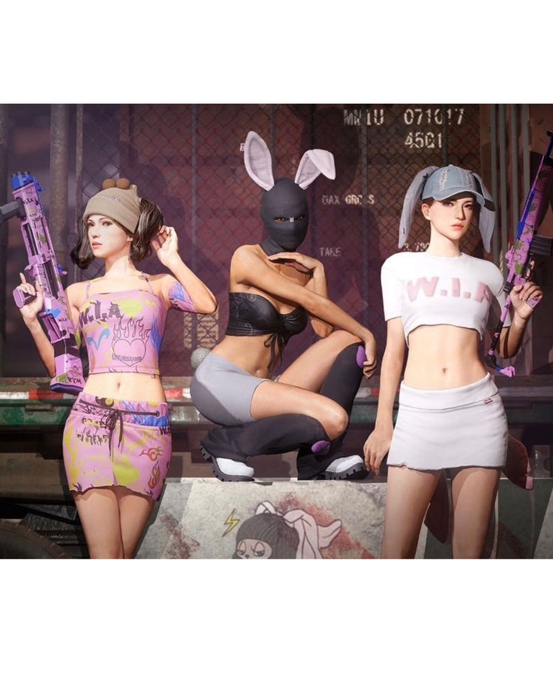 【W.I.A】HOT LOVE TOP SET