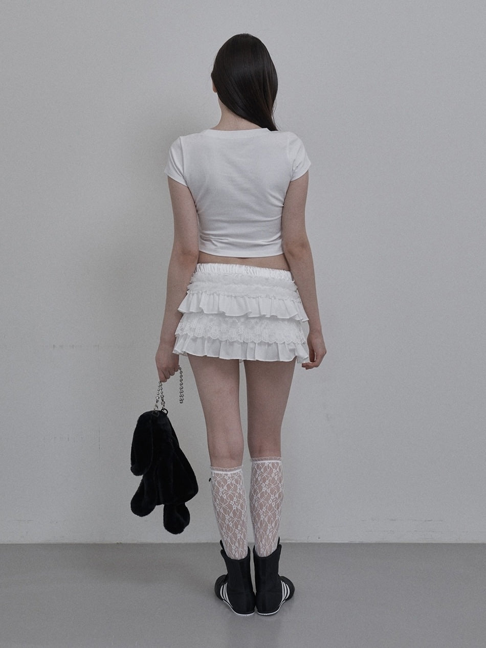 【SETUP‐EXE】LACE LONG SOCKS