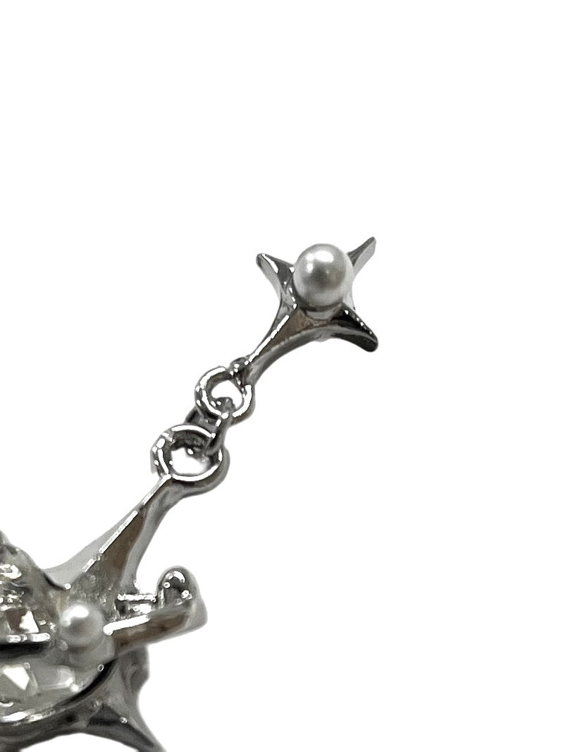 受注制【Never mind the XU】heart galaxy pierce (2color)