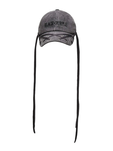 【BLACK PURPLE】Vortex strap eyelet cap