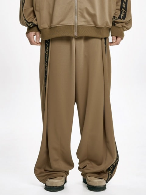 【AJOBYAJO】One Tuck Track Pants