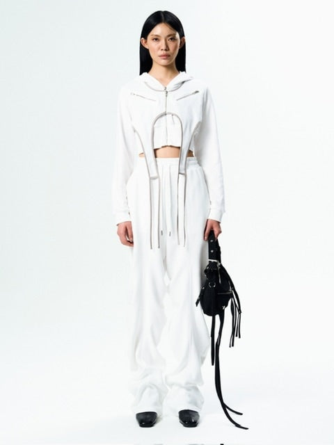 【ARTS DE BASE】Hood Crop Jacket