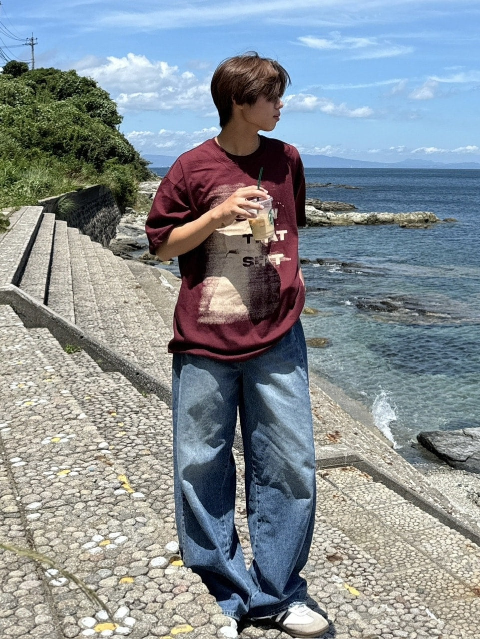 受注制【RENOL】graphic tee 2 (4color)