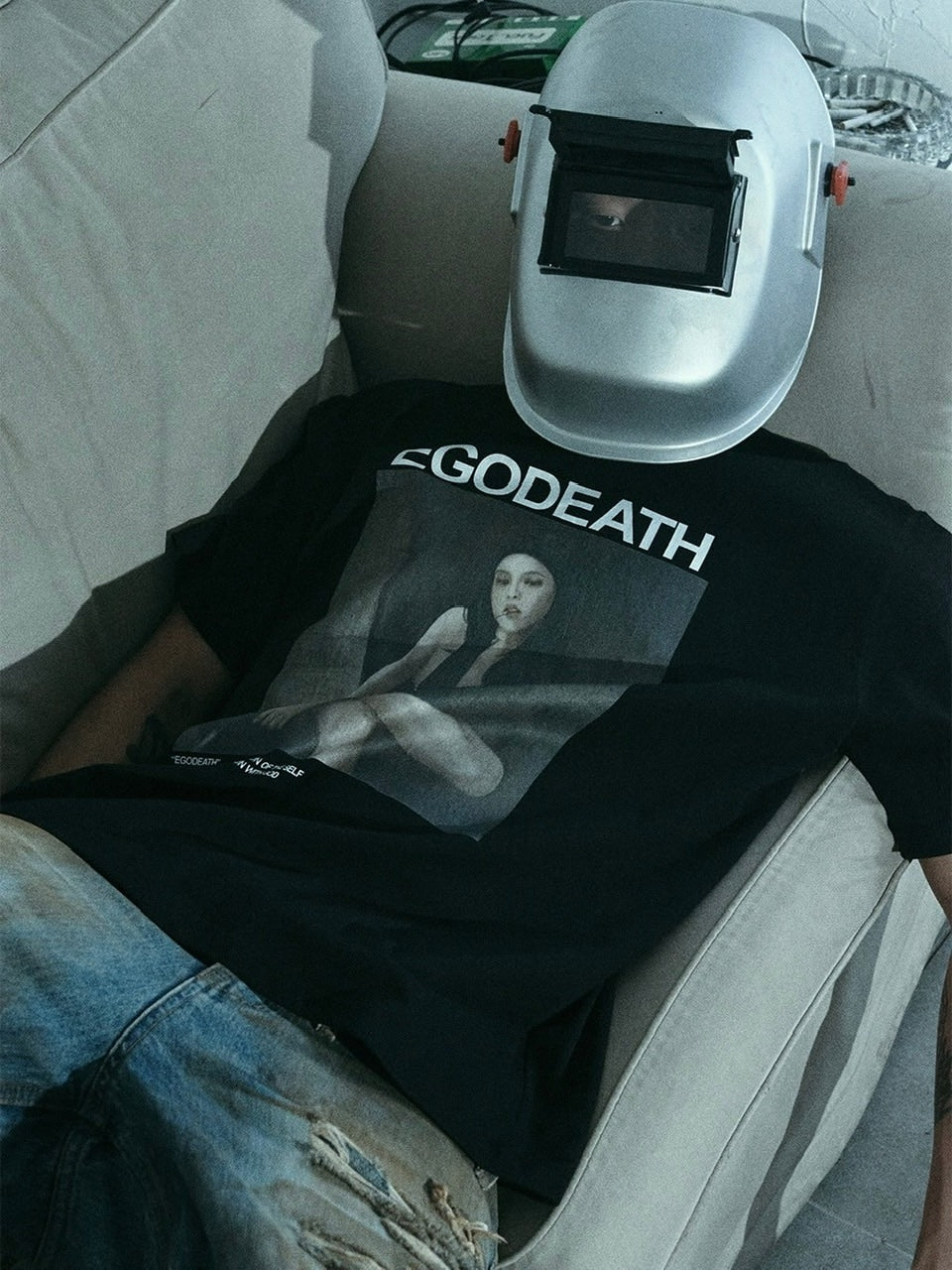 【SUNDAY OFF CLUB】Egodeath Oversized T-shirt