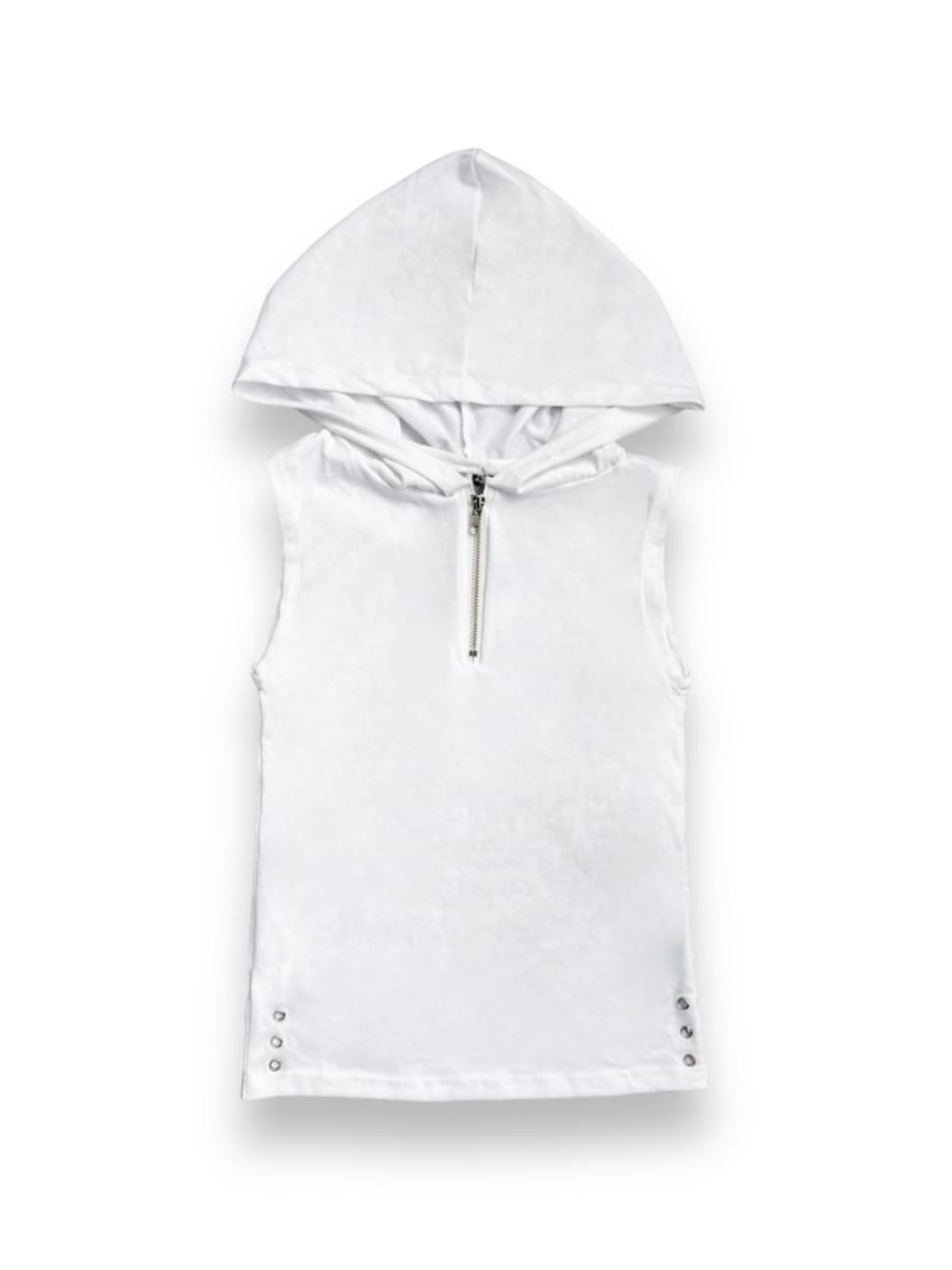 【Bizarre Maiden】sleeveless back print hoodie (2color)