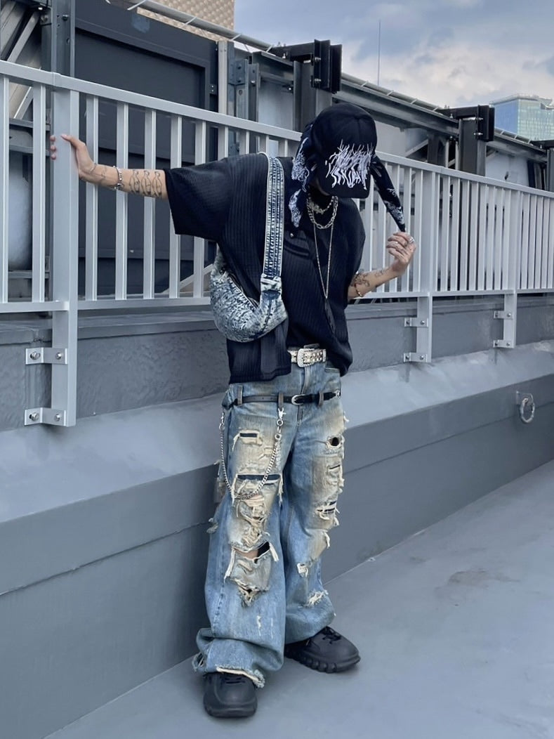 受注制【Never mind the XU】sun metal belt