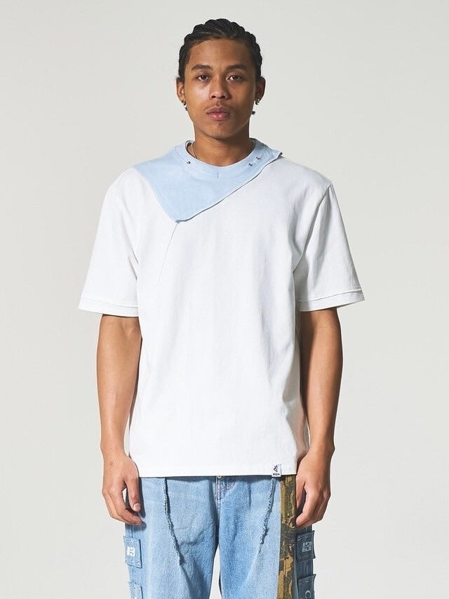 【RESURRECTION13】Neck Remake T Shirt