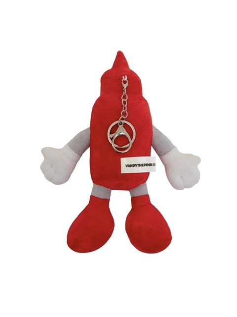 VANDY THE PINK】KETCHUP PLUSHY KEYCHAIN – PRESSING WEB SHOP